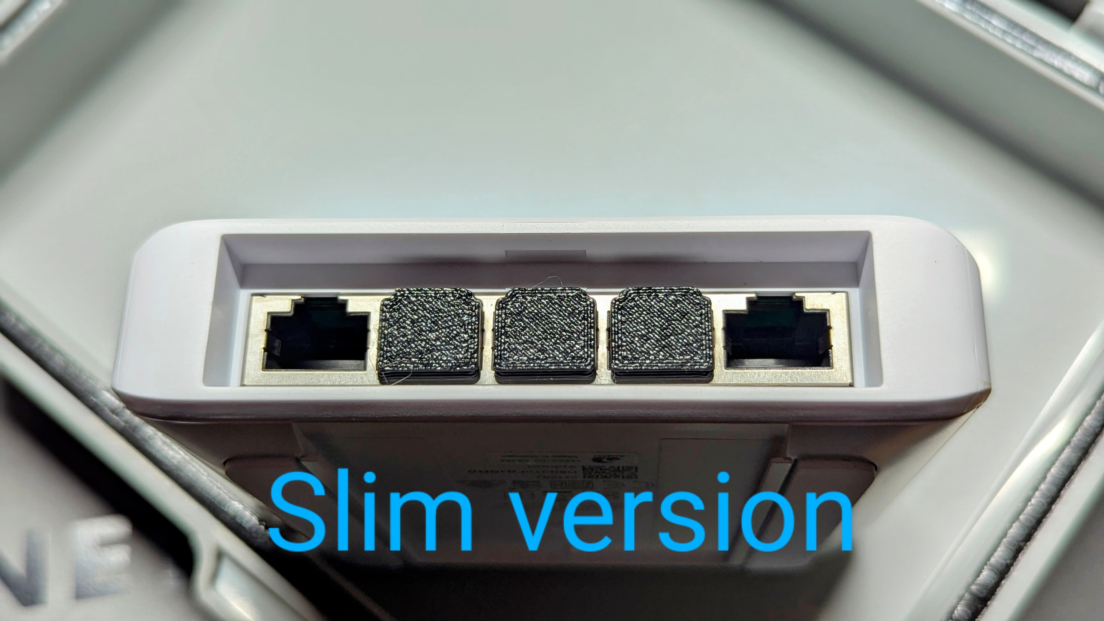 Ethernet (RJ45) Cover/Plug/Cap — RJ45 Port Cap Slim
