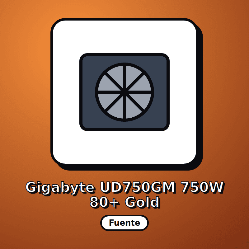 Gigabyte UD750GM 750W 80+ Gold