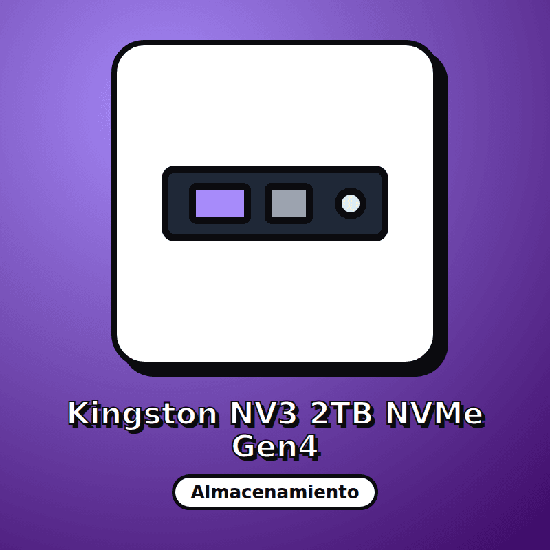 Kingston NV3 2TB NVMe Gen4