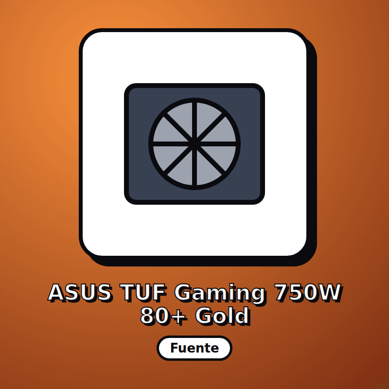 ASUS TUF Gaming 750W 80+ Gold
