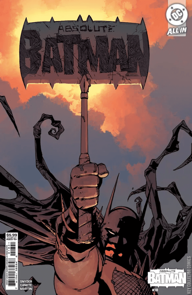 Cómic Absolute Batman #18 — variante firmada por Scott Snyder (con COA)