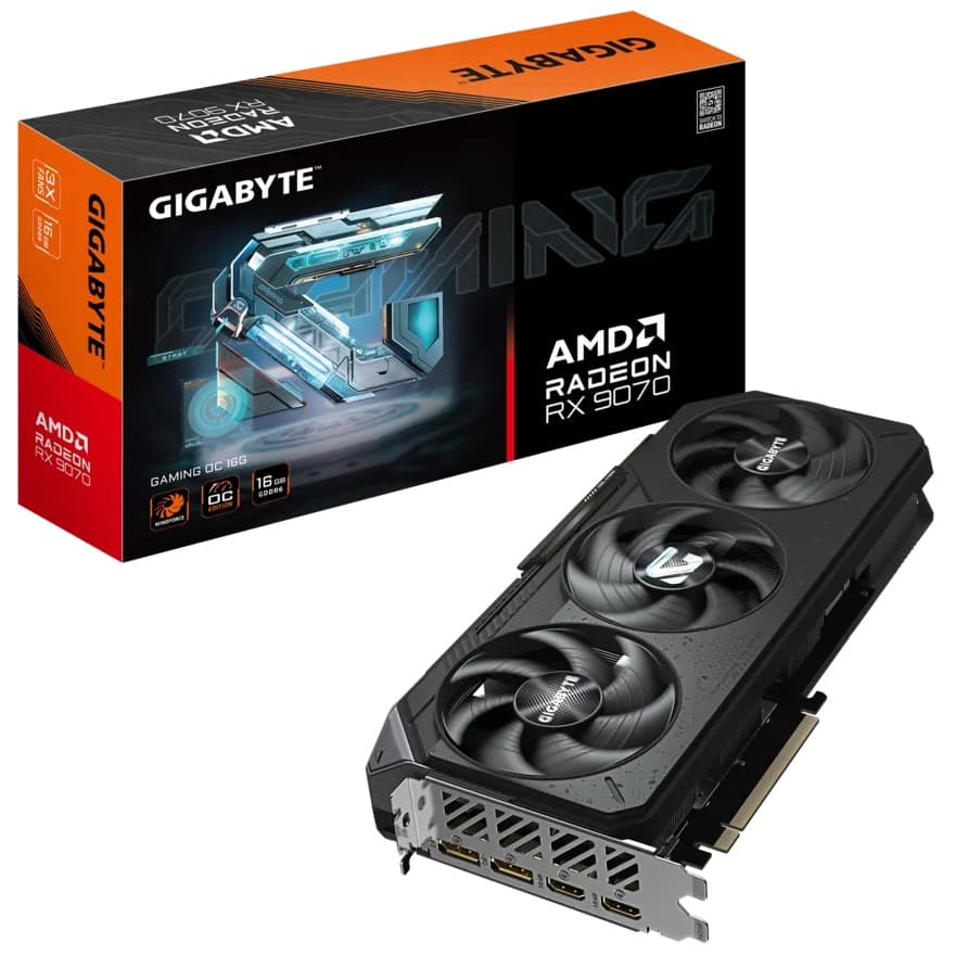 Gigabyte Radeon RX 9070 Gaming OC 16GB