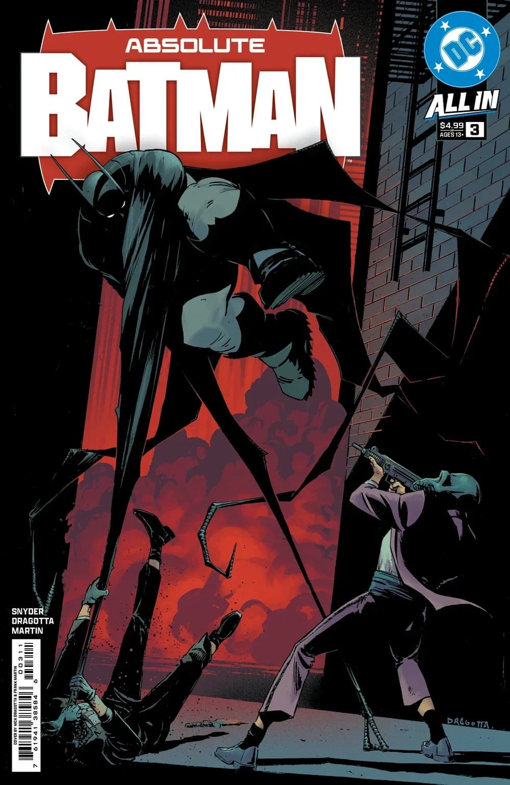 Cómic Absolute Batman #3 — 8.ª impresión (2025)