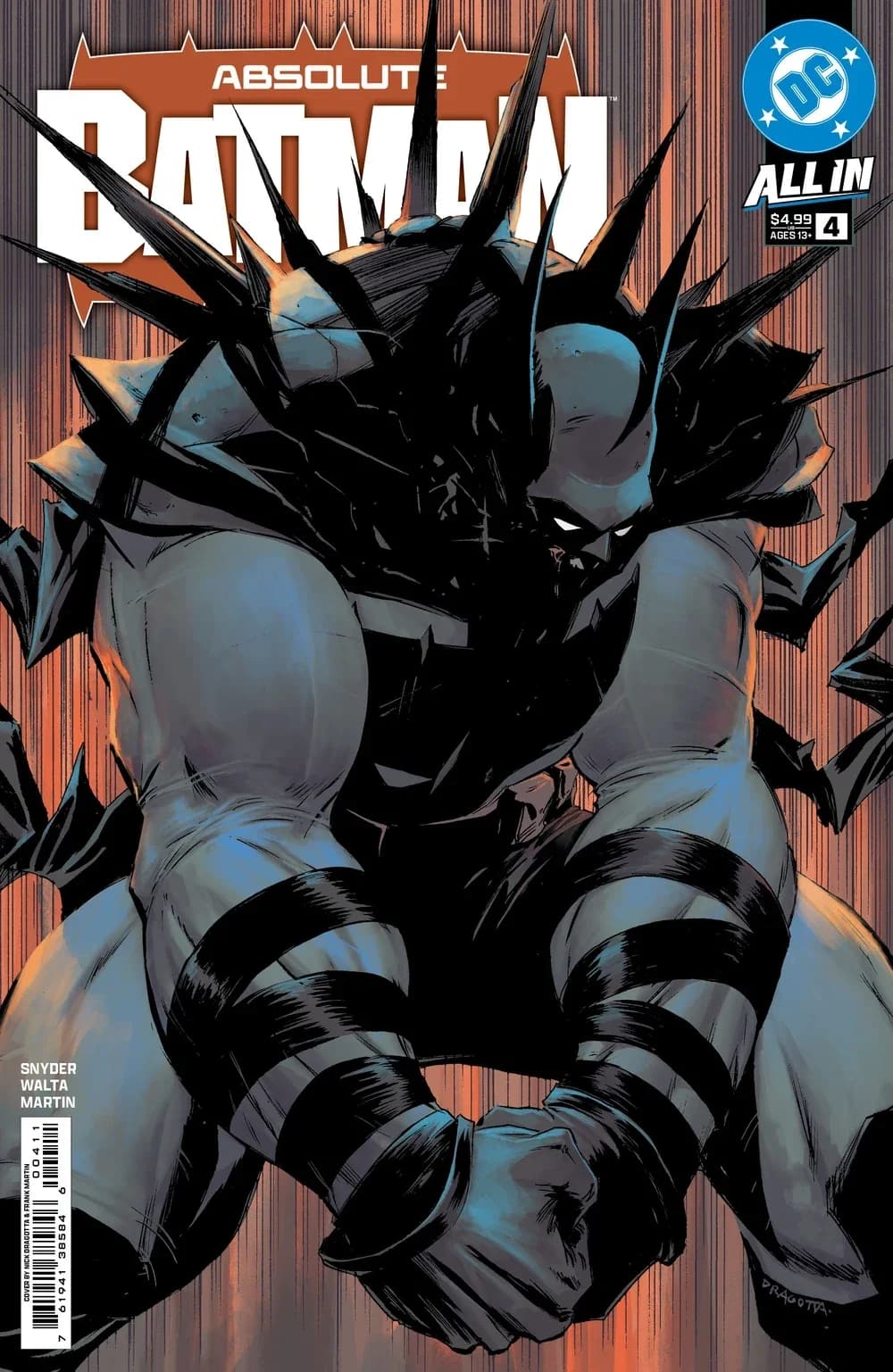 Cómic Absolute Batman #4 — 7.ª impresión (2025)
