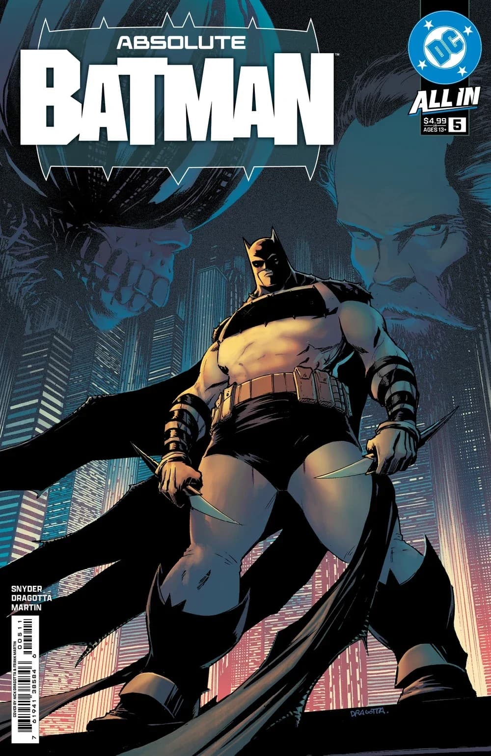 Cómic Absolute Batman #5 — 6.ª impresión (2025)
