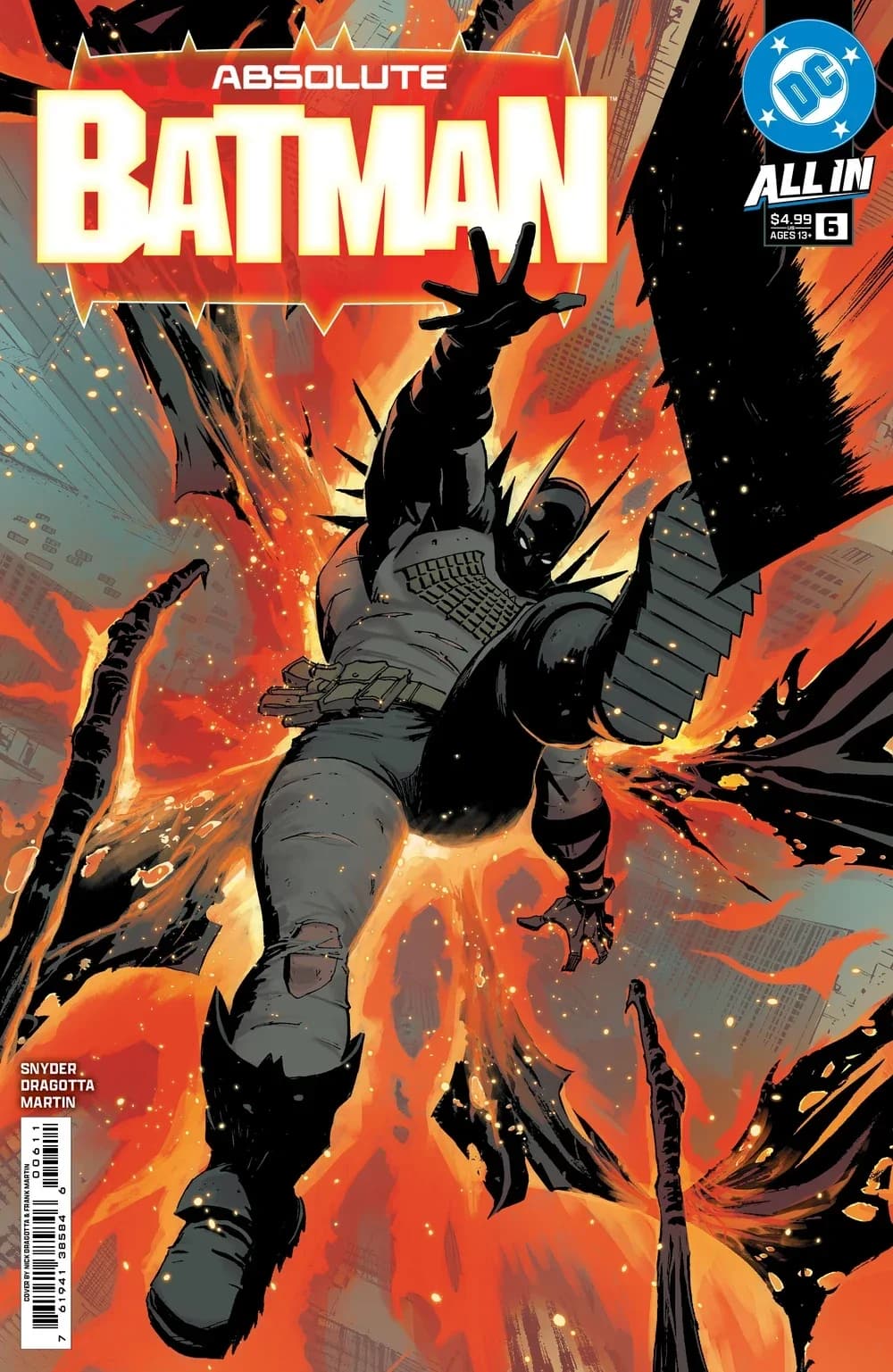 Cómic Absolute Batman #6 — 6.ª impresión (2025)