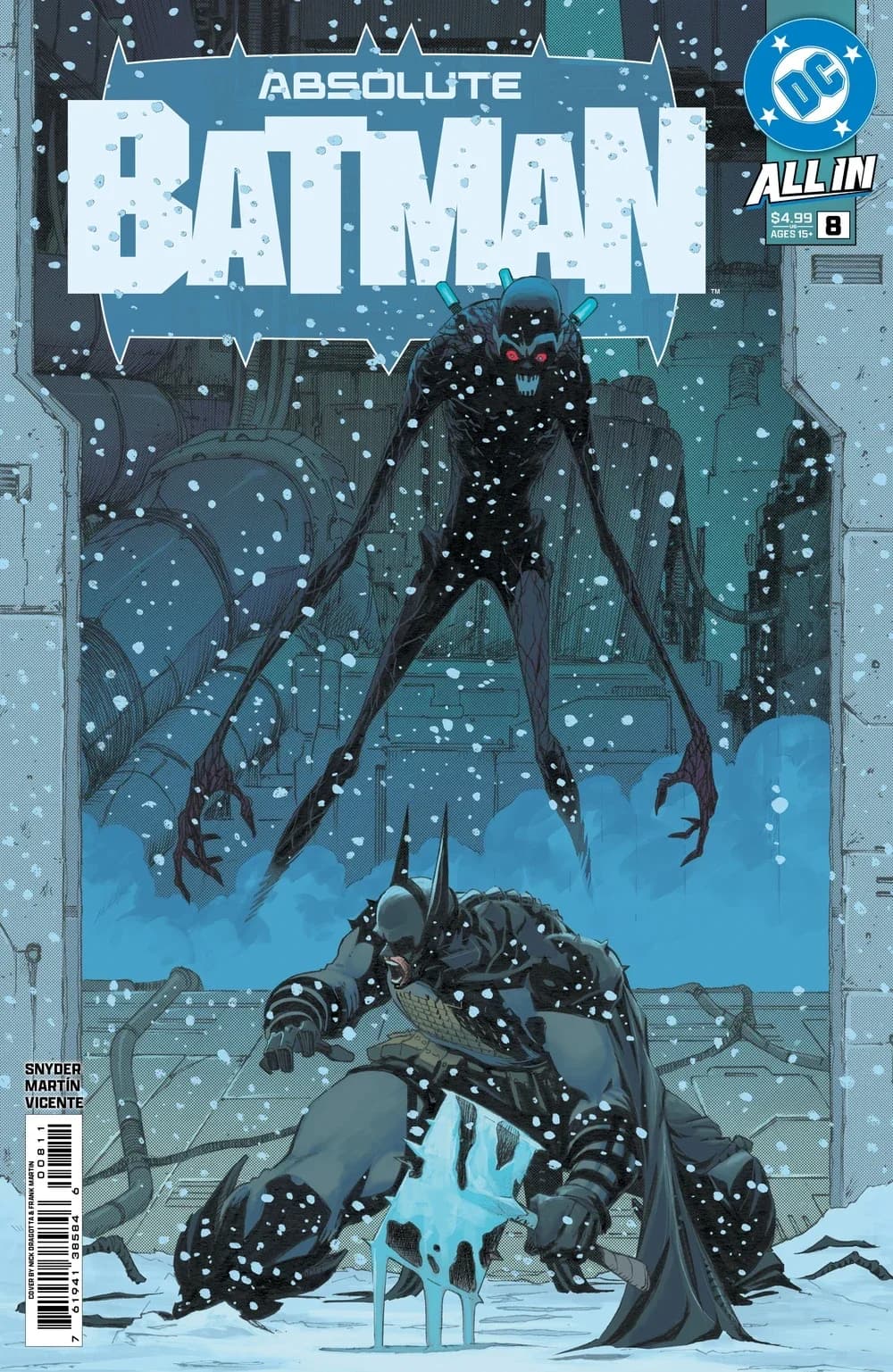 Cómic Absolute Batman #8 — 5.ª impresión (2025)
