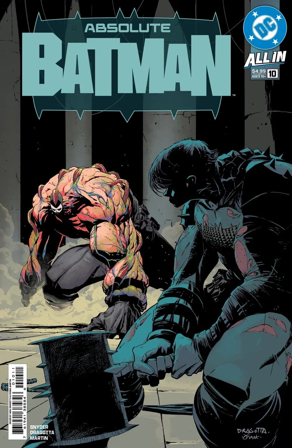 Cómic Absolute Batman #10 — 5.ª impresión (2025)