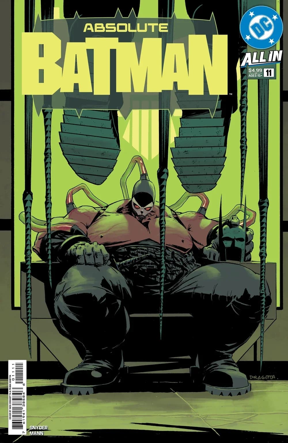 Cómic Absolute Batman #11 — 5.ª impresión (2025)