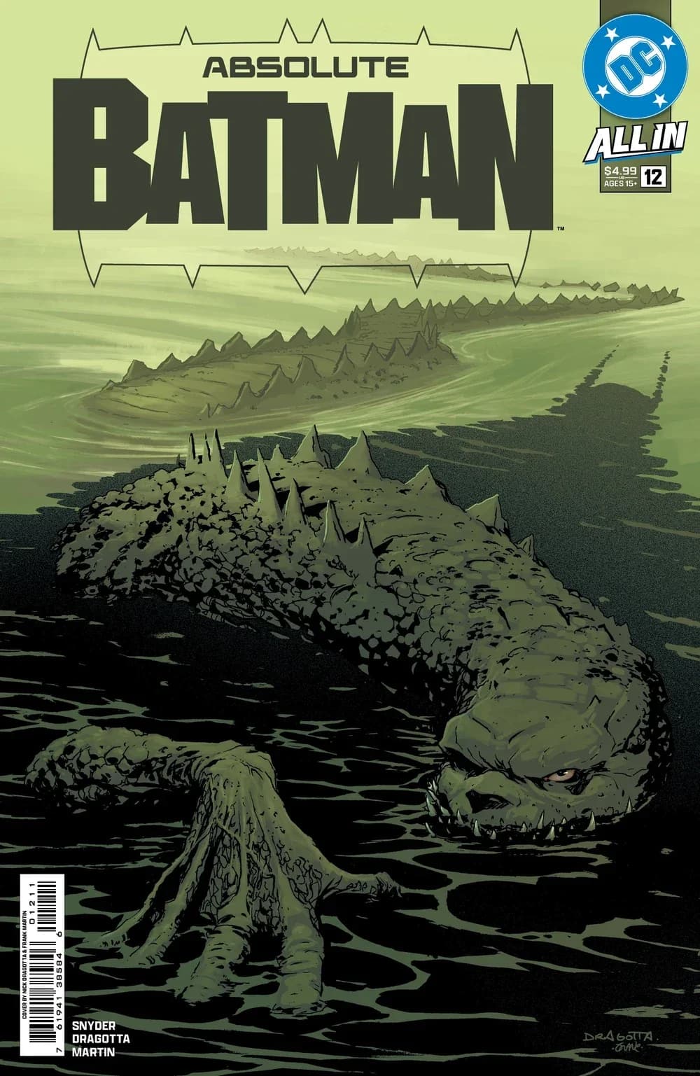 Cómic Absolute Batman #12 — 5.ª impresión (2025)