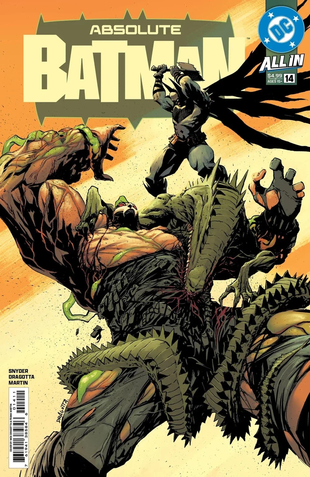 Cómic Absolute Batman #14 — 4.ª impresión (2026)