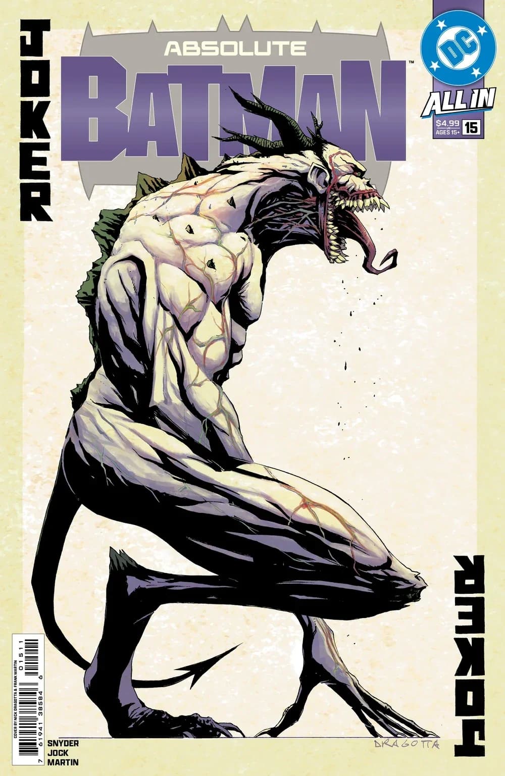 Cómic Absolute Batman #15 — 5.ª impresión (2026)