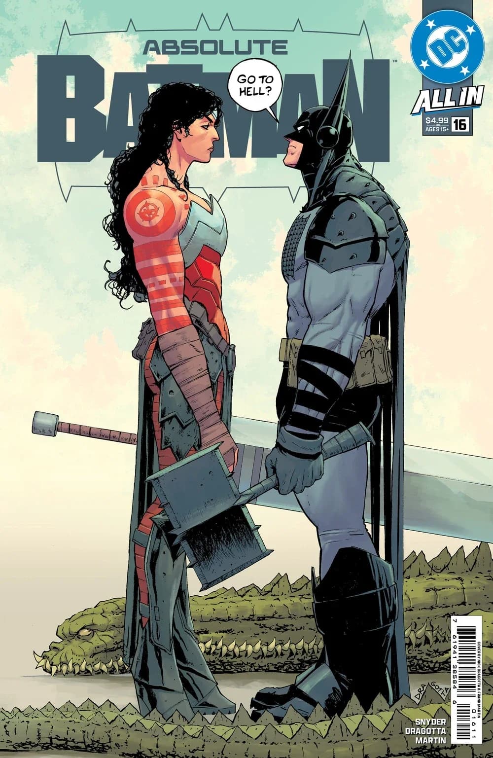Cómic Absolute Batman #16 — 3.ª impresión (2026)
