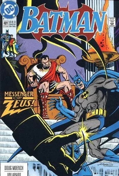 Cómic Batman #400–713 #481 (1992)