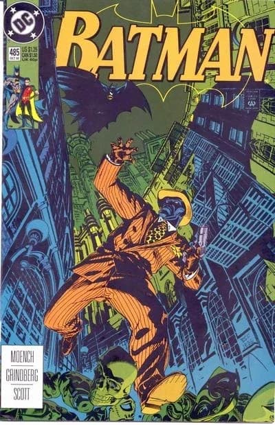 Cómic Batman #400–713 #485 (1992)