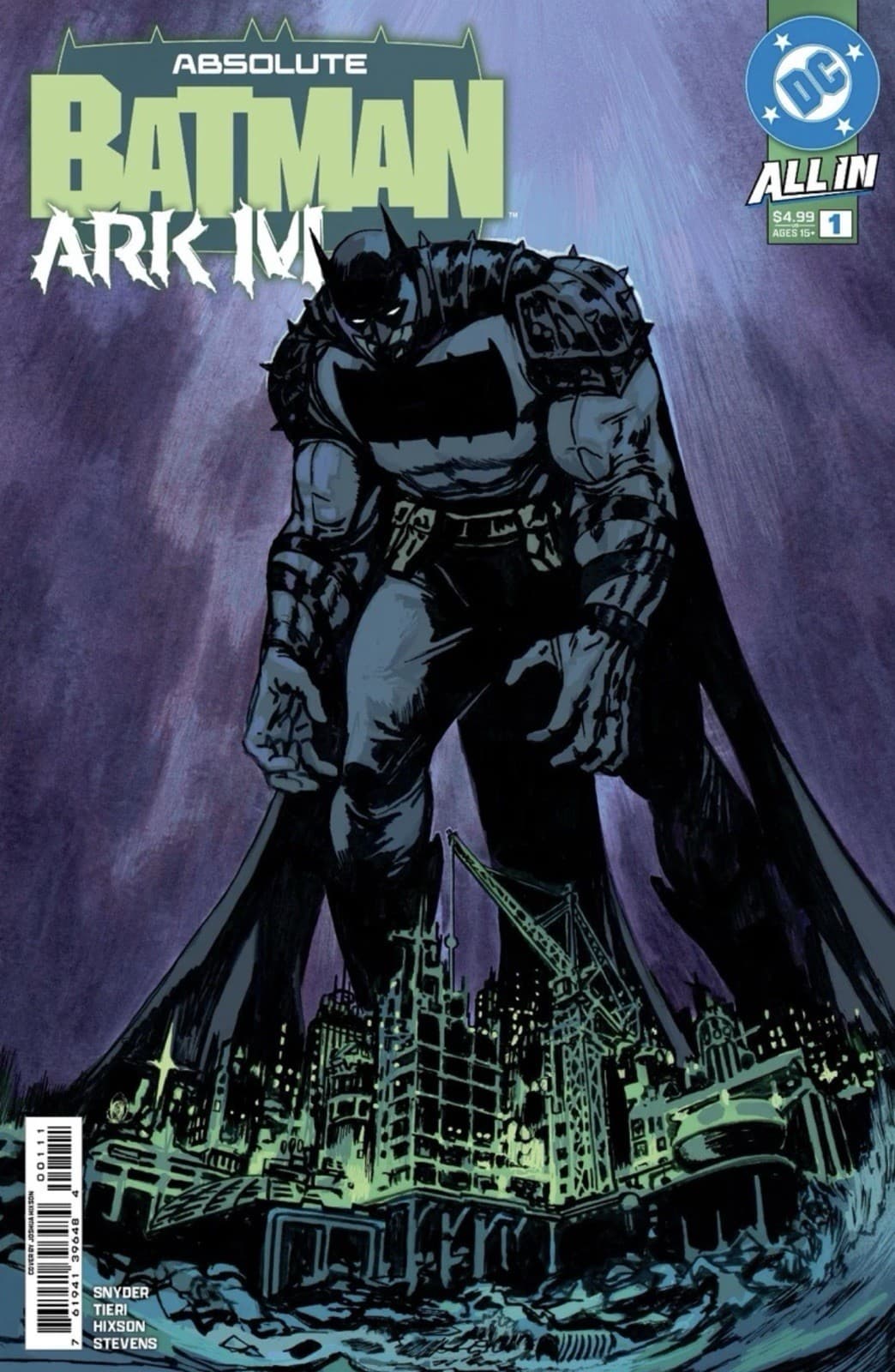 Cómic Absolute Batman: Ark-M Special #1 — tapa A, 1.ª impresión (2026)